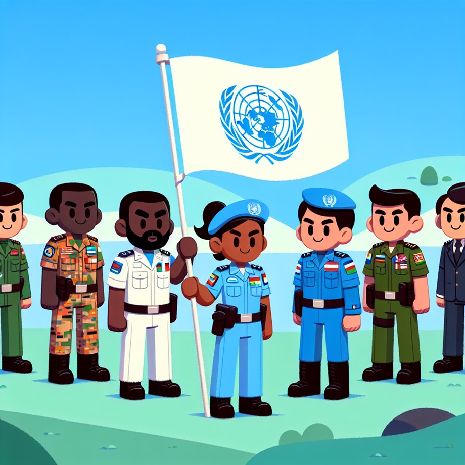 Chaos Erupts as Fire Sparks Blaze at UN Peacekeeping Post Chaos Erupts as Fire Sparks Blaze at UN Peacekeeping Post