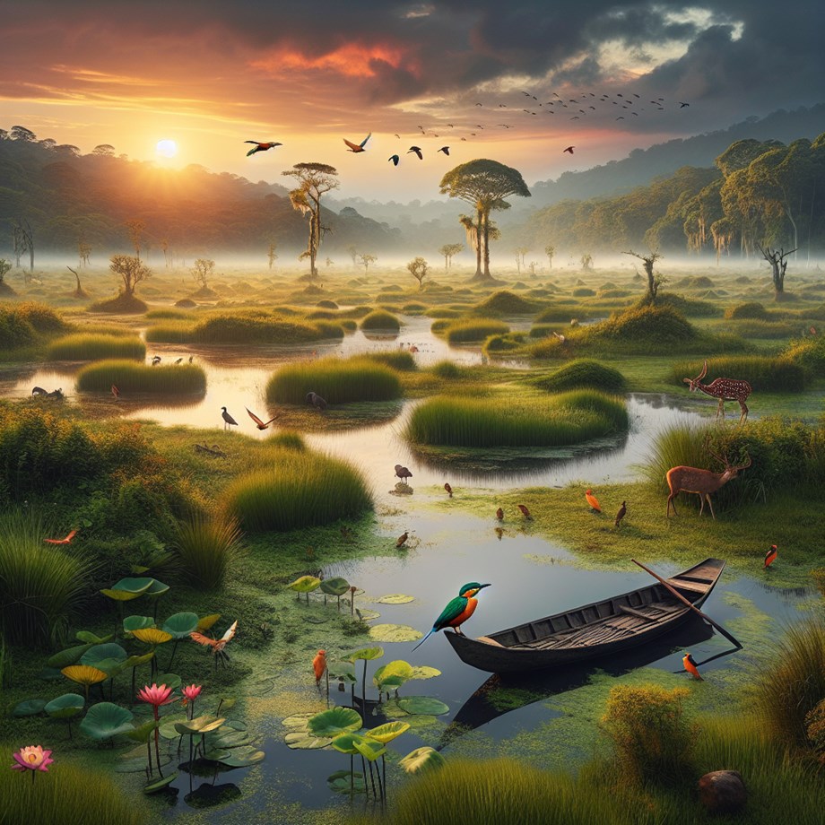 India Leads Wetland Conservation: A Commitment to Nature India Leads Wetland Conservation: A Commitment to Nature