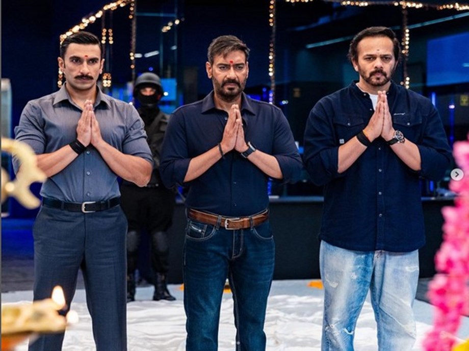 Rohit Shetty shares glimpse from ‘Singham Again’ night shoot Rohit Shetty shares glimpse from ‘Singham Again’ night shoot