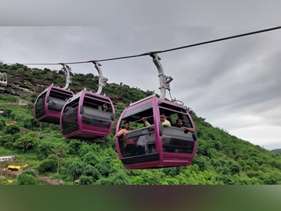A Milestone by Damodar Ropeways, Carries 1.85 lakh passengers at four sites during Navratras A Milestone by Damodar Ropeways, Carries 1.85 lakh passengers at four sites during Navratras