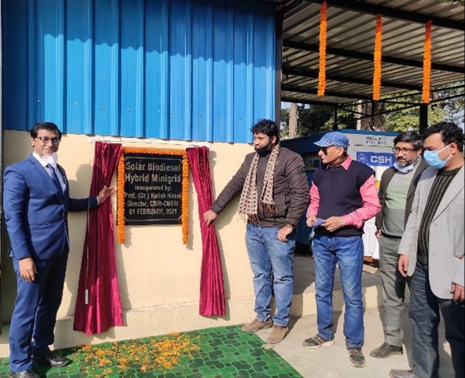 CSIR-CMERI develops Off-grid Solar Biodiesel Hybrid Minigrid CSIR-CMERI develops Off-grid Solar Biodiesel Hybrid Minigrid