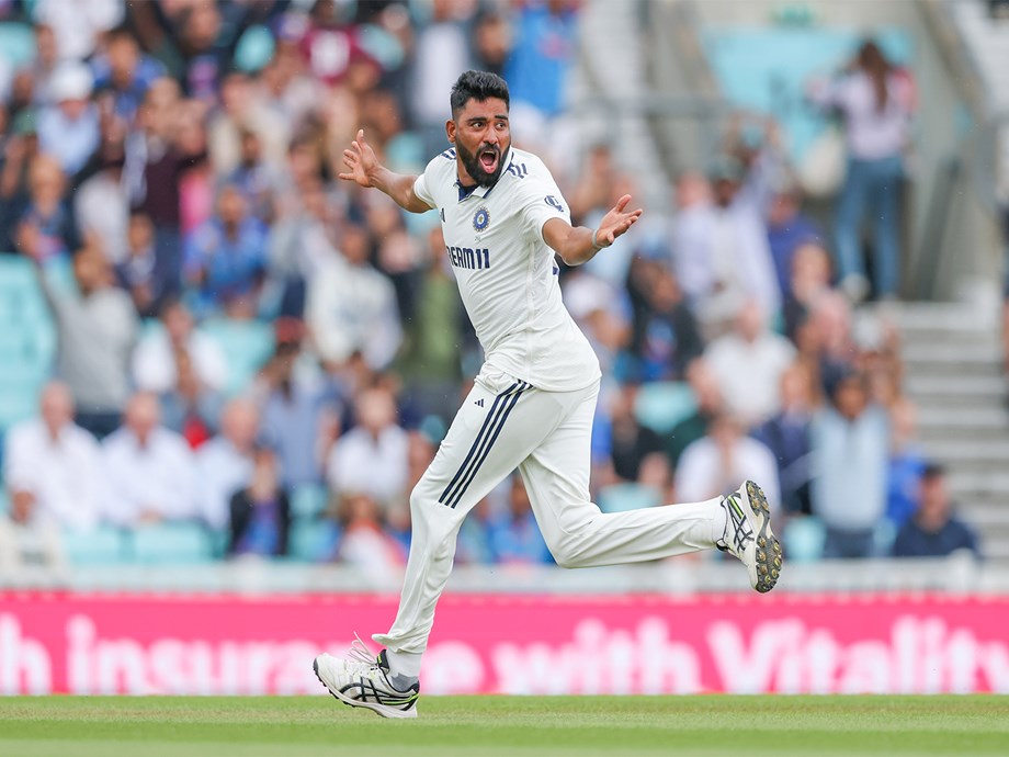 Mohammed Sirajs Stellar Spell Dominates West Indies in Ahmedabad Test Mohammed Sirajs Stellar Spell Dominates West Indies in Ahmedabad Test