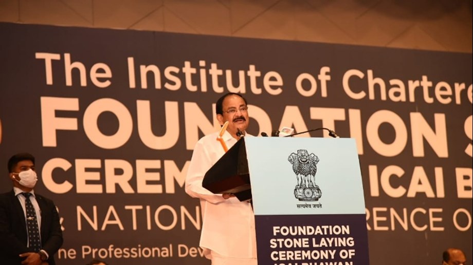 VP Naidu lauds role of Chartered Accountants in economic advancement of nation VP Naidu lauds role of Chartered Accountants in economic advancement of nation