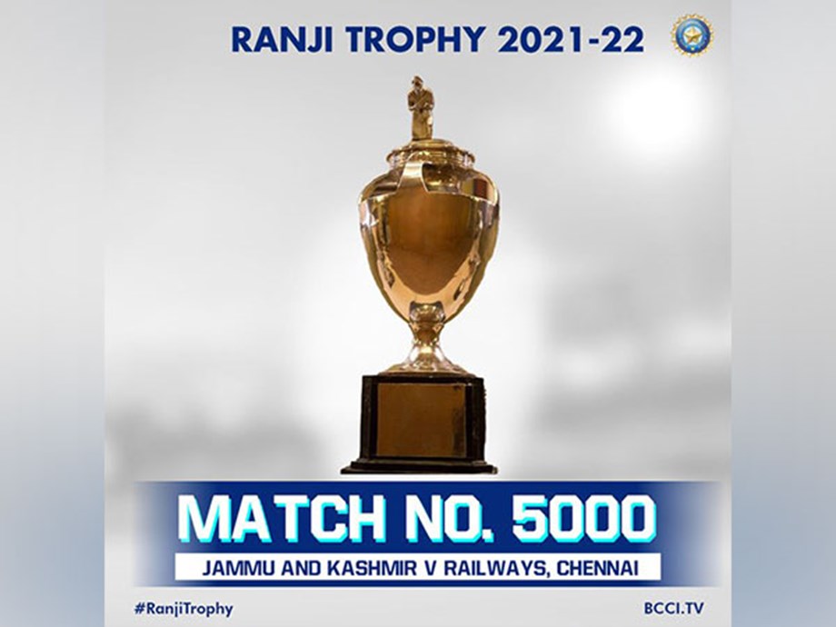 Railways-J-K match becomes 5000th game of Ranji Trophy, landmark moment for tournament Railways-J-K match becomes 5000th game of Ranji Trophy, landmark moment for tournament