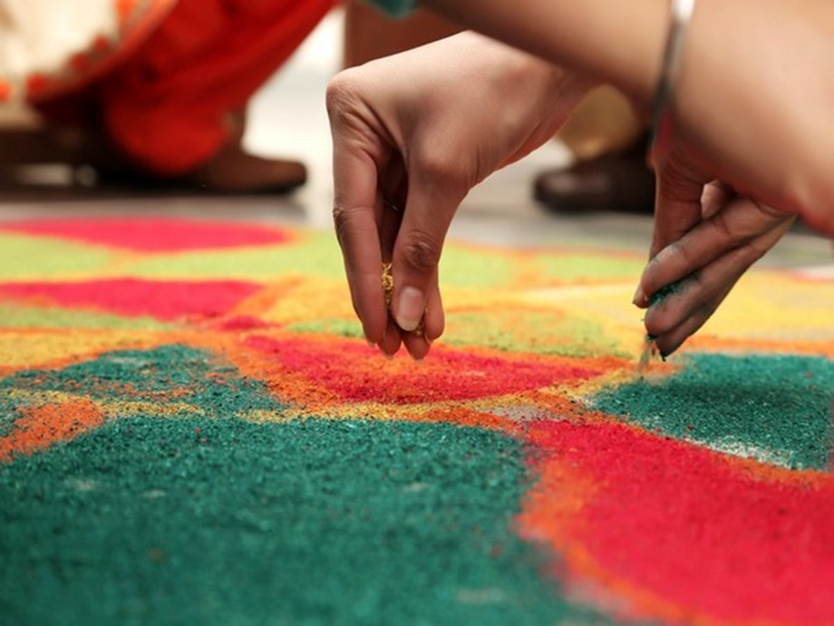 Celebrate a colourful, vibrant Diwali with these easy-to-make rangolis Celebrate a colourful, vibrant Diwali with these easy-to-make rangolis