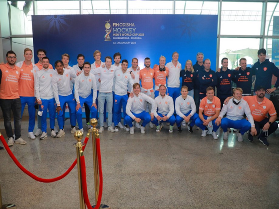 FIH Hockey World Cup Heren 2023: Nederlands hockeyteam krijgt staande ovatie in Bhubaneswar
