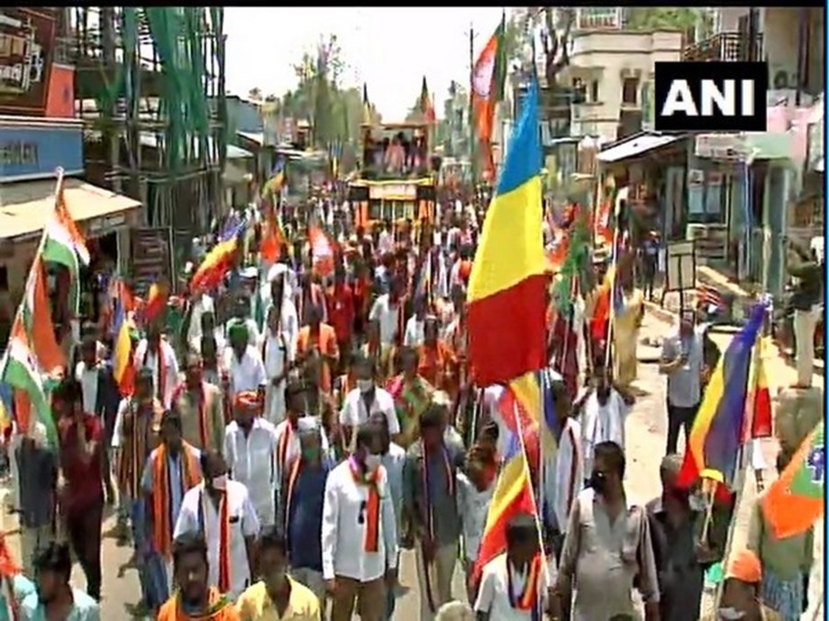 As campaigning ends in Puducherry, both NDA, Congress confident of victory As campaigning ends in Puducherry, both NDA, Congress confident of victory
