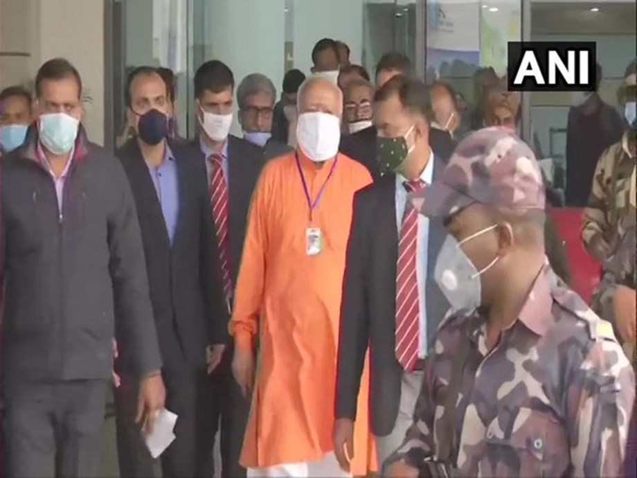 Mohan Bhagwat arrives in Patna to attend Akhil Bhartiya Karyakari Mandal meeting Mohan Bhagwat arrives in Patna to attend Akhil Bhartiya Karyakari Mandal meeting