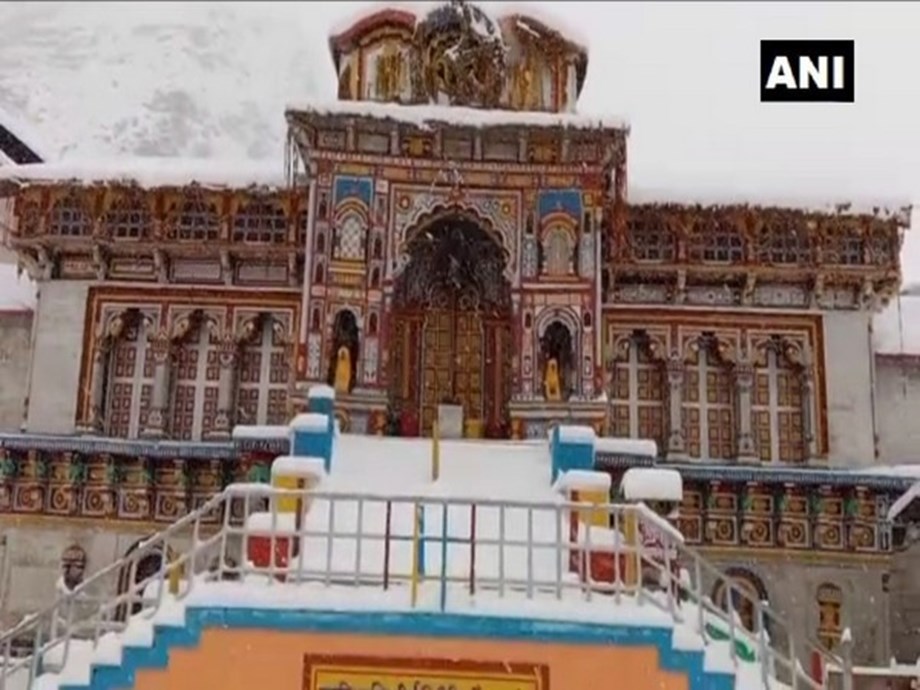 Badrinath portals to be opened on May 8 Badrinath portals to be opened on May 8