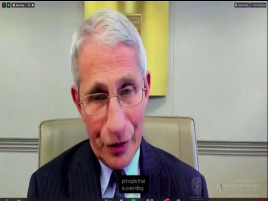 Fauci raises doubt whether US government will be behind vaccine passports Fauci raises doubt whether US government will be behind vaccine passports