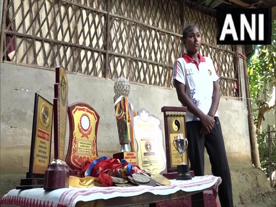 Tribal Karate Gold medallist from Assam appeals for better training facilities Tribal Karate Gold medallist from Assam appeals for better training facilities