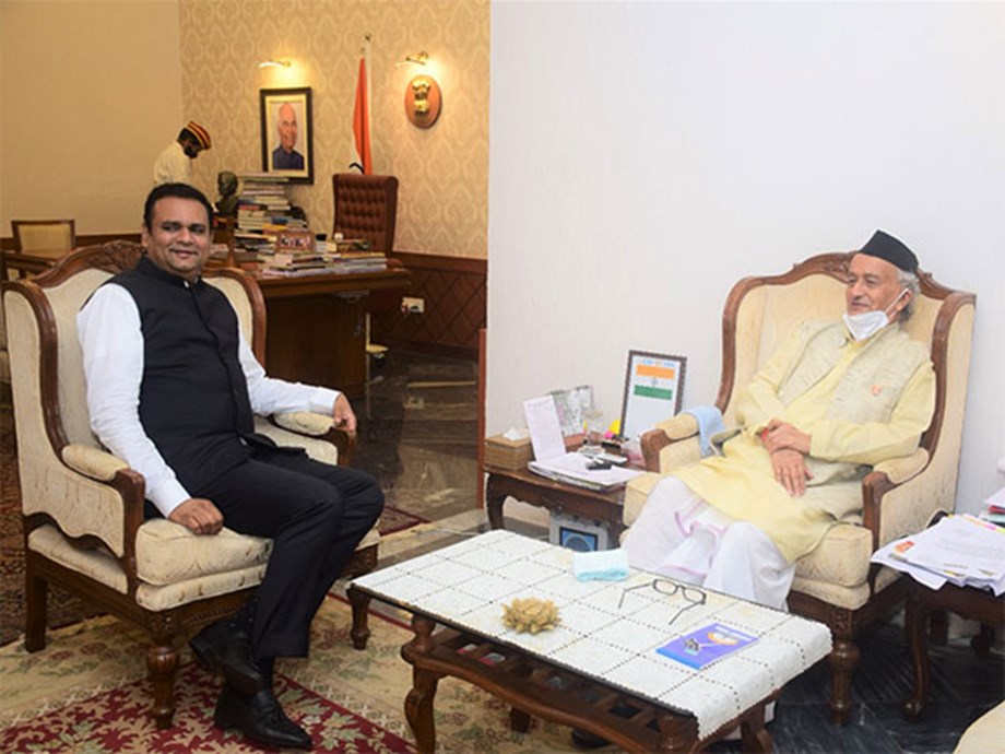 Maharashtra Assembly Speaker meets Governor Bhagat Singh Koshyari Maharashtra Assembly Speaker meets Governor Bhagat Singh Koshyari