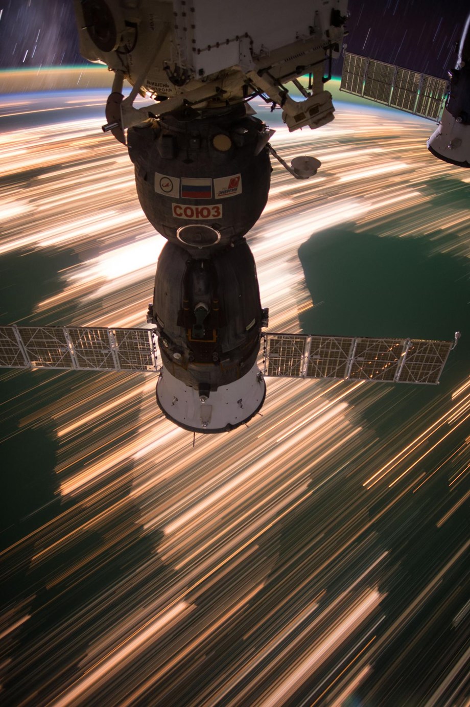 (Updated) Soyuz spacecraft carrying Russian film crew docks to space station (Updated) Soyuz spacecraft carrying Russian film crew docks to space station