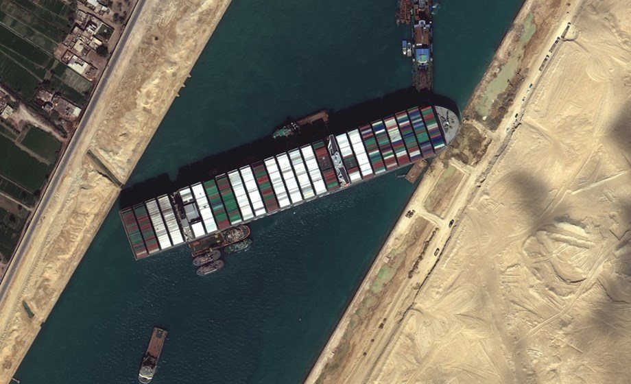 Ship stuck then refloated in Suez Canal, no impact on traffic - SCA Ship stuck then refloated in Suez Canal, no impact on traffic - SCA