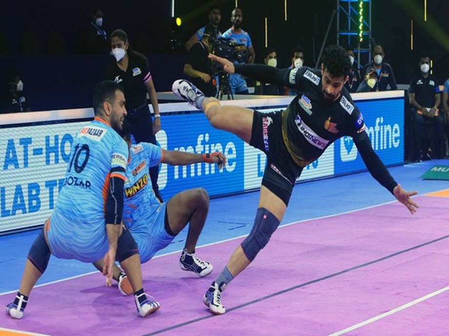 PKL: Telugu Titans, Bengal Warriors share spoils PKL: Telugu Titans, Bengal Warriors share spoils