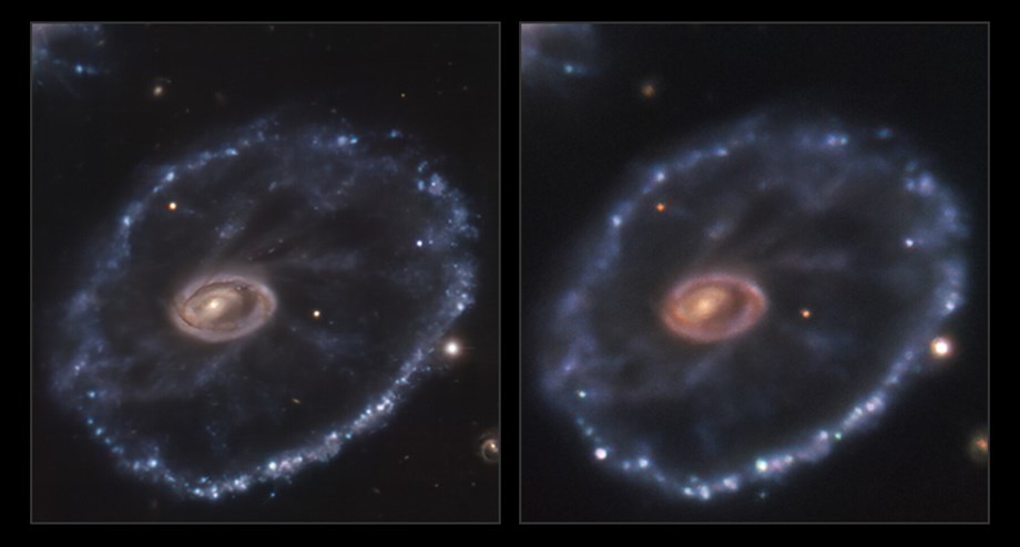 ESO telescope captures supernova event taking place in Cartwheel galaxy ESO telescope captures supernova event taking place in Cartwheel galaxy