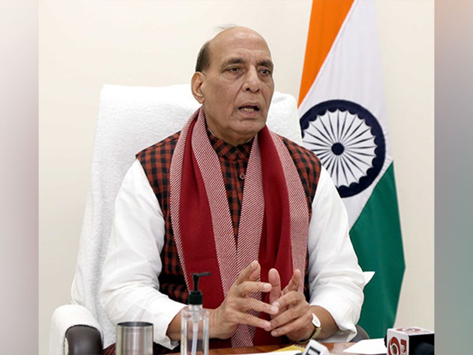 Rajnath Singh meets executives of US aerospace giants Boeing and Raytheon Rajnath Singh meets executives of US aerospace giants Boeing and Raytheon