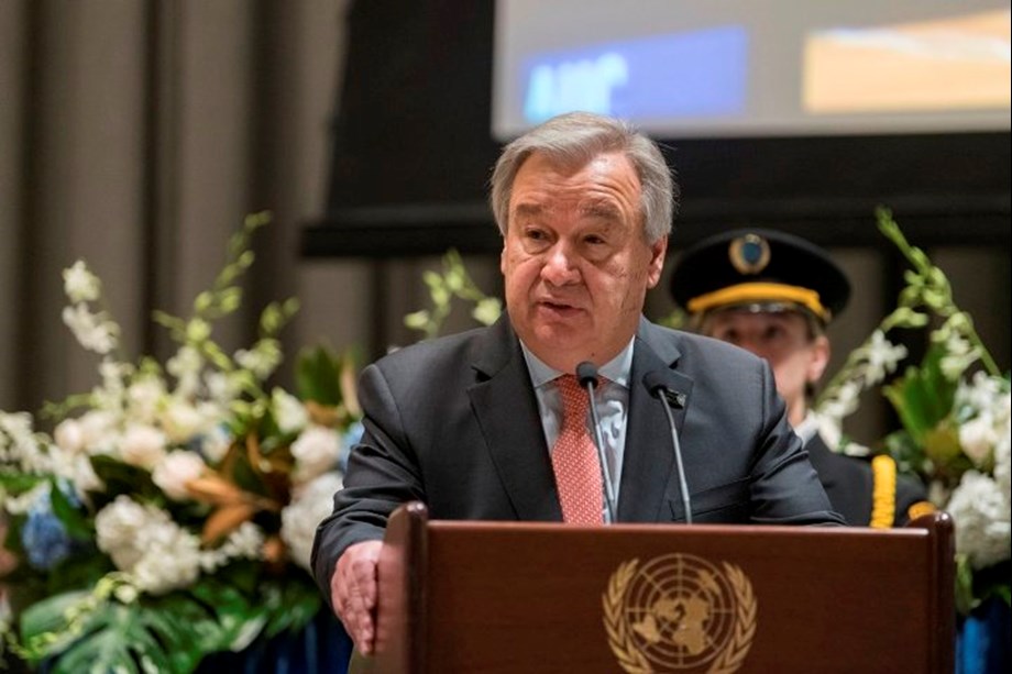 Olympics-UN support of Olympics crucial at time of crisis - Guterres Olympics-UN support of Olympics crucial at time of crisis - Guterres