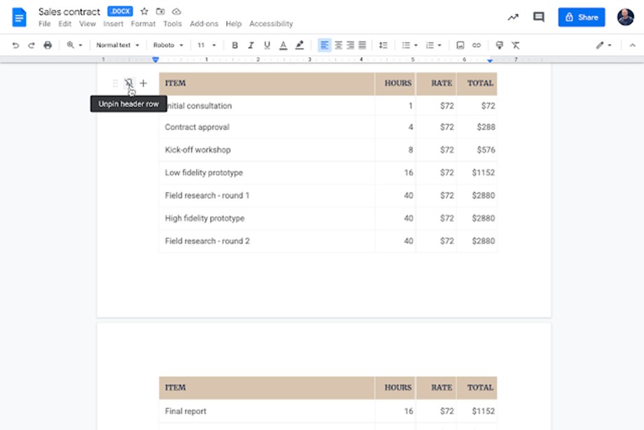 New features make it easier to customize tables in Google Docs New features make it easier to customize tables in Google Docs