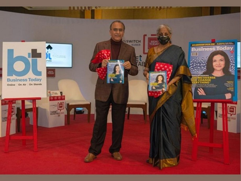 On 30th anniversary of Business Today magazine, Finance Minister Nirmala Sitharaman launched Business Today’s logo and the anniversary issue of the magazine