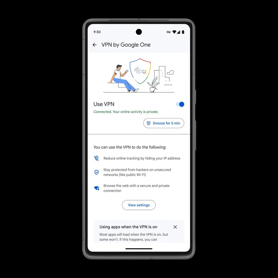 VPN access now available for all Google One plans VPN access now available for all Google One plans