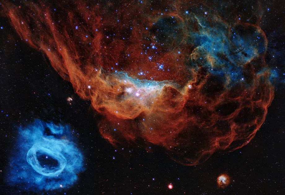 Photo of Écoutez les sons étranges provenant de ce récif cosmique à 163 000 années-lumière