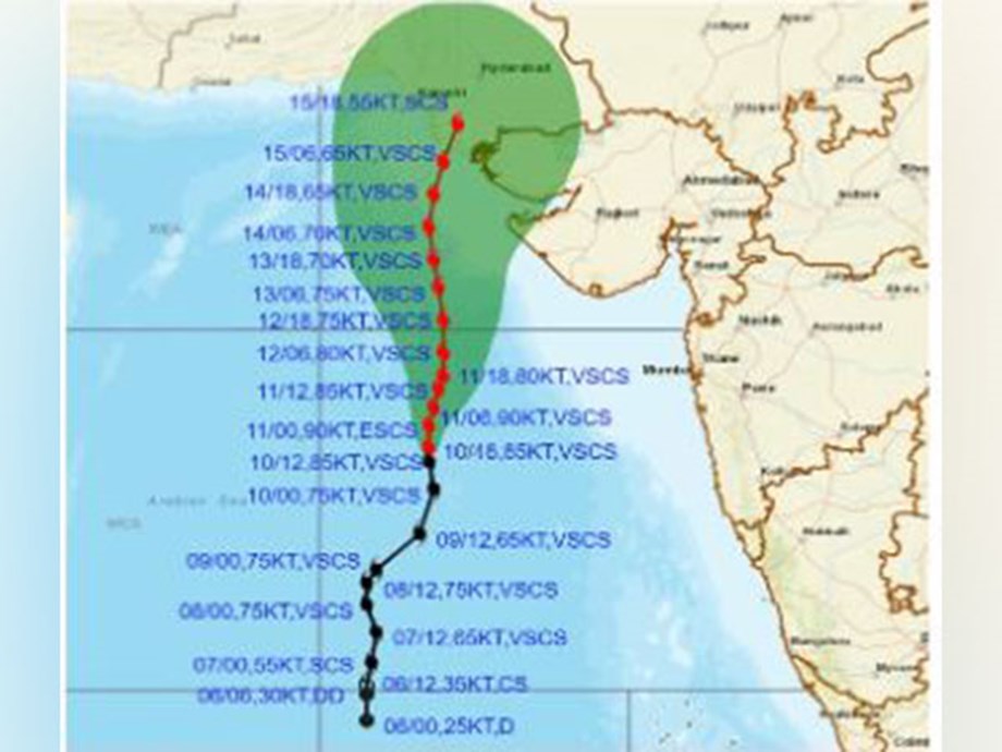 Cyclone Biparjoy intensifies into 'very severe' cyclonic storm | Headlines