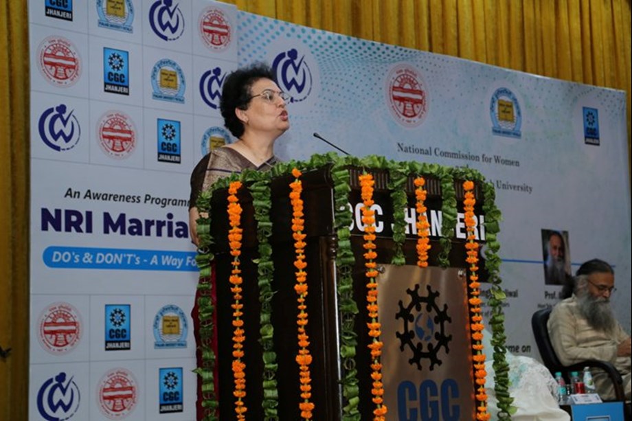 NCW launches Awareness Programmes on NRI Marriages in Punjab NCW launches Awareness Programmes on NRI Marriages in Punjab