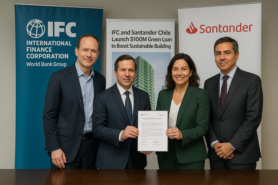 IFC and Santander Chile Launch $100M Green Loan to Boost Sustainable Building IFC and Santander Chile Launch $100M Green Loan to Boost Sustainable Building