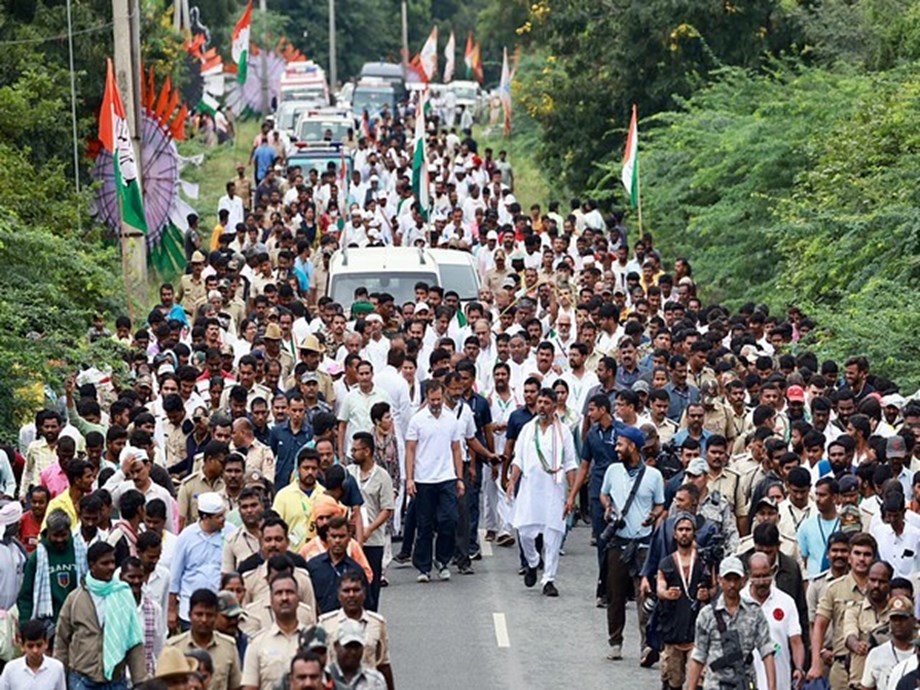 Bharat Jodo Yatra Reaches Zakhama, Nagaland, Led by Rahul Gandhi Nagaland news