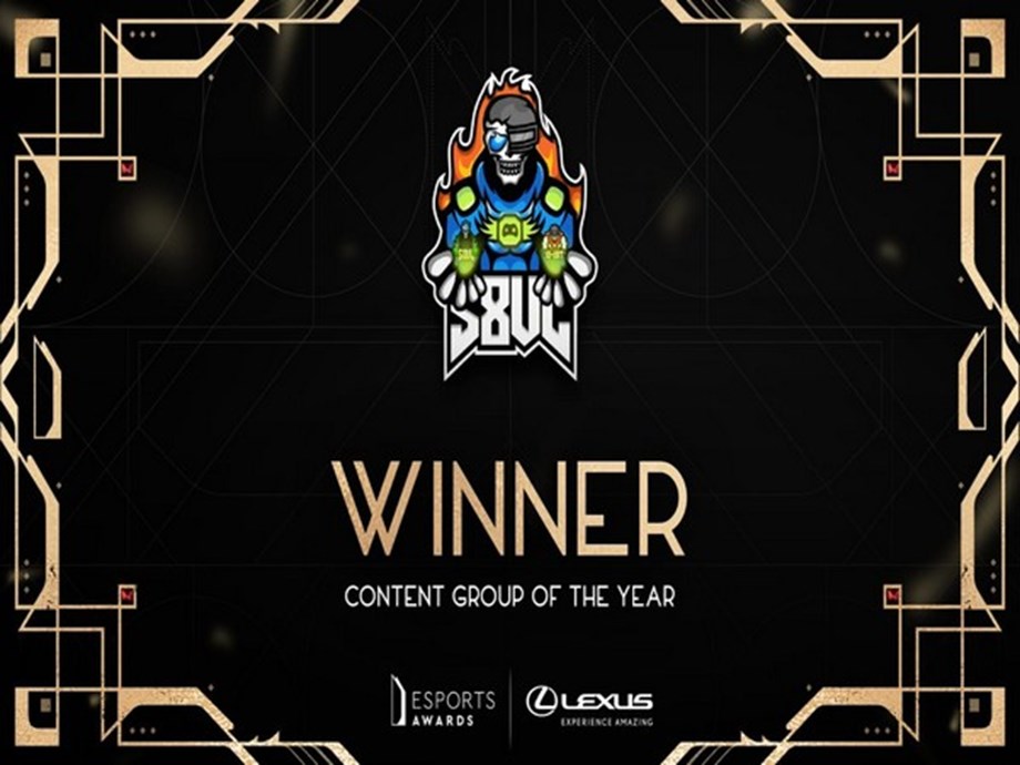 S8UL wins 'Content Group of the Year' award globally at 'Esports Awards'22' SportsGames