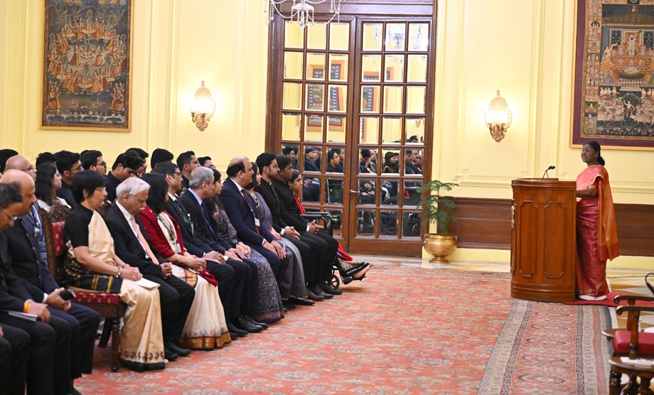 President Murmu Urges Officer Trainees to Lead with Integrity President Murmu Urges Officer Trainees to Lead with Integrity