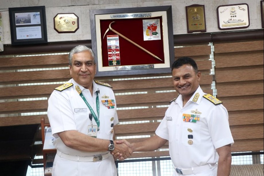 Vice Adm Krishna Swaminathan assumes charge as Controller of Personnel Services Vice Adm Krishna Swaminathan assumes charge as Controller of Personnel Services
