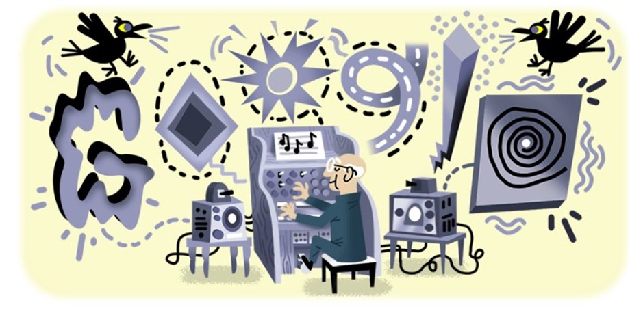 Oskar Sala: Google Doodle zollt dem deutschen Komponisten elektronischer Musik Tribut!