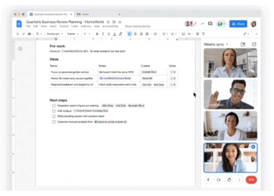 Google bringing Meet directly to Docs, Sheets, and Slides this fall Google bringing Meet directly to Docs, Sheets, and Slides this fall