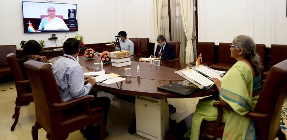 Sitharaman chairs 7th Annual Meeting of Board of Governors of New Development Bank Sitharaman chairs 7th Annual Meeting of Board of Governors of New Development Bank