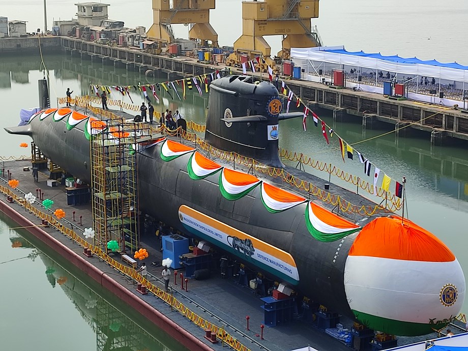 Navy begins sea trials of Kalvari class submarine Vaghsheer Navy begins sea trials of Kalvari class submarine Vaghsheer