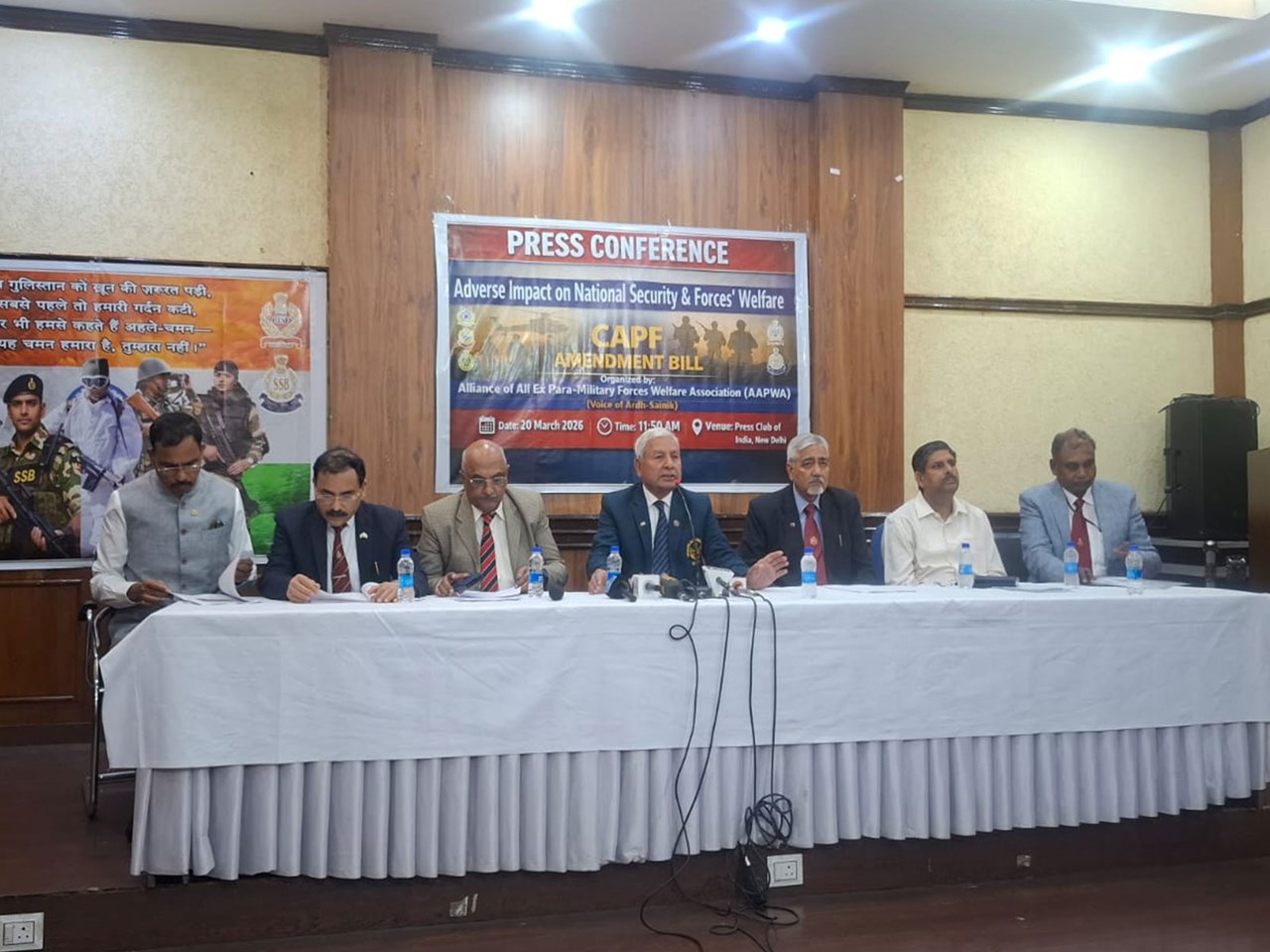 CAPF Veterans Demand SC Rulings, Reforms Amid Tensions