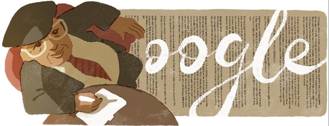 Google celebra el cumpleaños 106 del célebre poeta chileno