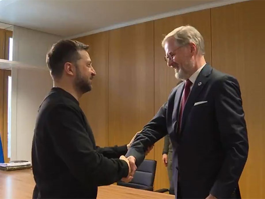 Czech PM Calls for Robust Military Support for Ukraine Czech PM Calls for Robust Military Support for Ukraine