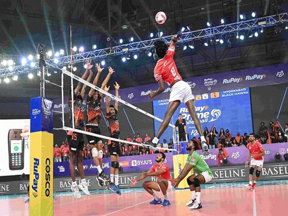 PVL: Calicut Heroes register 5-0 victory, book semis spot PVL: Calicut Heroes register 5-0 victory, book semis spot