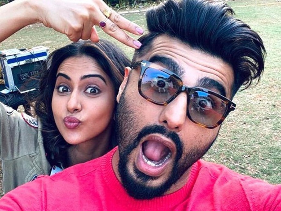 Arjun Kapoor, Rakul Preet miss Bhumi Pednekar as they resume shooting for their next film Arjun Kapoor, Rakul Preet miss Bhumi Pednekar as they resume shooting for their next film