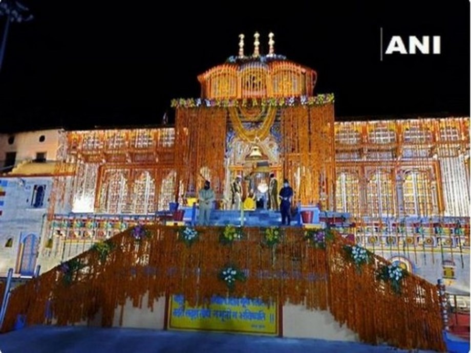 Preparations in top gear for opening of Badrinath temple on May 8 Preparations in top gear for opening of Badrinath temple on May 8