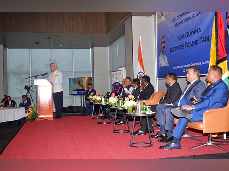 Our partnership holds many new possibilities, EAM Jaishankar addresses India-Guyana Business Round Table Our partnership holds many new possibilities, EAM Jaishankar addresses India-Guyana Business Round Table