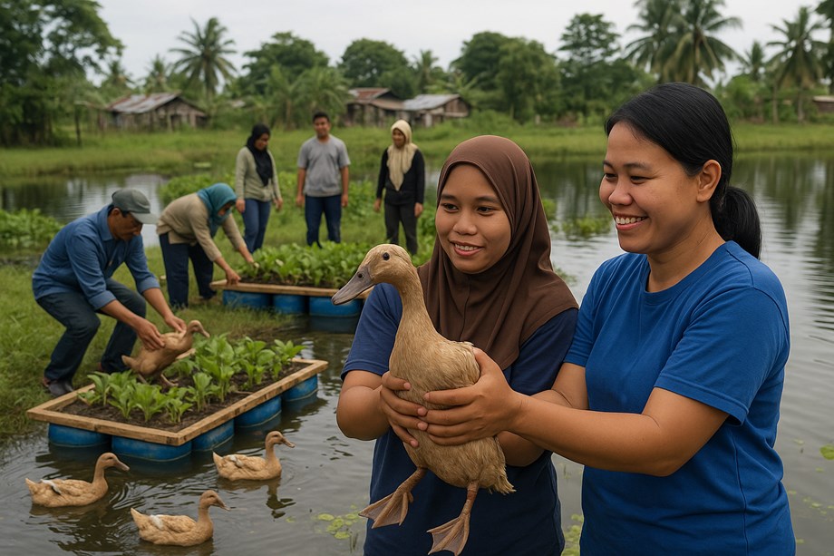 Duck Farming, Gardens Empower Families in Flood-Prone Cotabato to Fight Child Labour Duck Farming, Gardens Empower Families in Flood-Prone Cotabato to Fight Child Labour