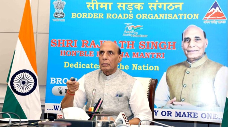 Rajnath Singh inaugurates BRO Tourism portal to facilitate e-booking of guided tours Rajnath Singh inaugurates BRO Tourism portal to facilitate e-booking of guided tours