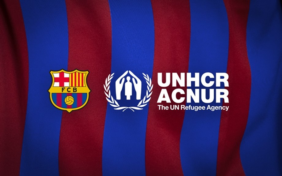 UNHCR partners with FC Barcelona to raise awareness for displaced people UNHCR partners with FC Barcelona to raise awareness for displaced people