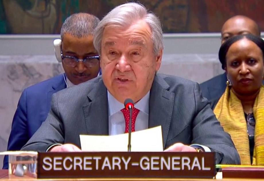 UN chief urges international aid in visit to gang-ravaged Haiti UN chief urges international aid in visit to gang-ravaged Haiti
