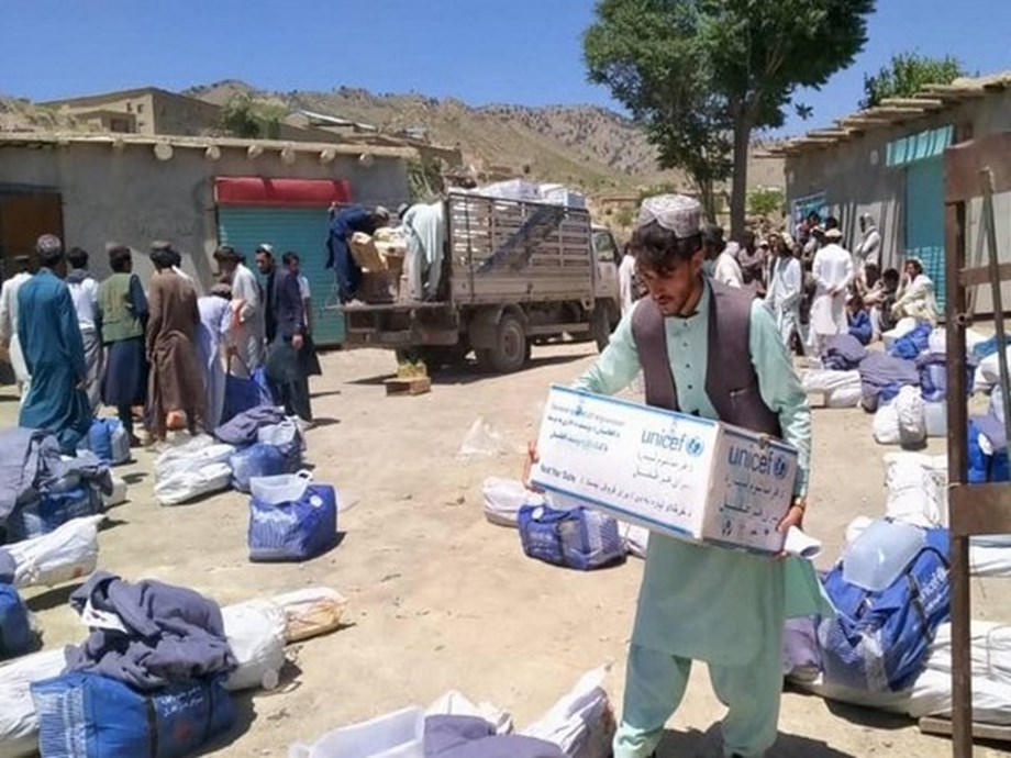 Life-saving relief continues to reach quake-hit eastern Afghanistan Life-saving relief continues to reach quake-hit eastern Afghanistan