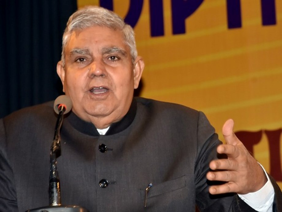 Dhankhar takes dig at foreign experts for passing comments on India after working on key posts Dhankhar takes dig at foreign experts for passing comments on India after working on key posts